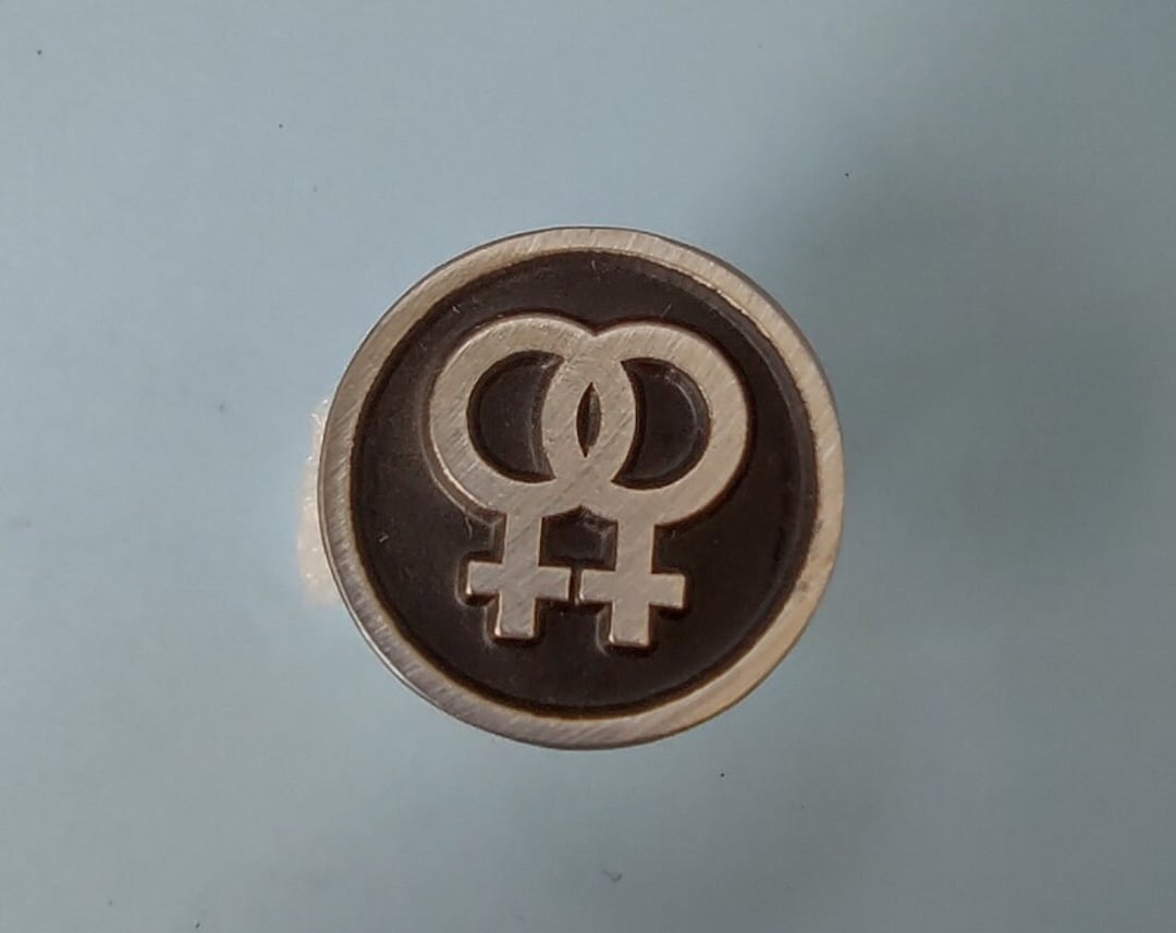 Double Female Pin - Lesbian Gay Pride - Homosexual - LGBTQ+ Jewelry - Etsy