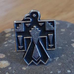 Southwest Thunderbird Pin - Eagle SW Native Bird Jewelry