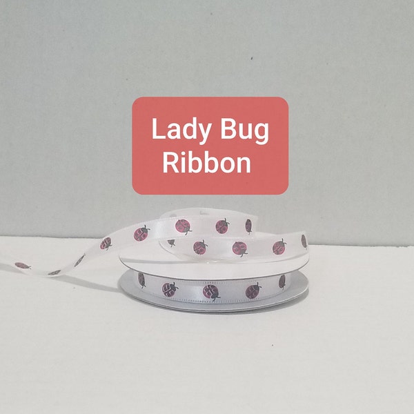 Lady Bug Ribbon - Etsy