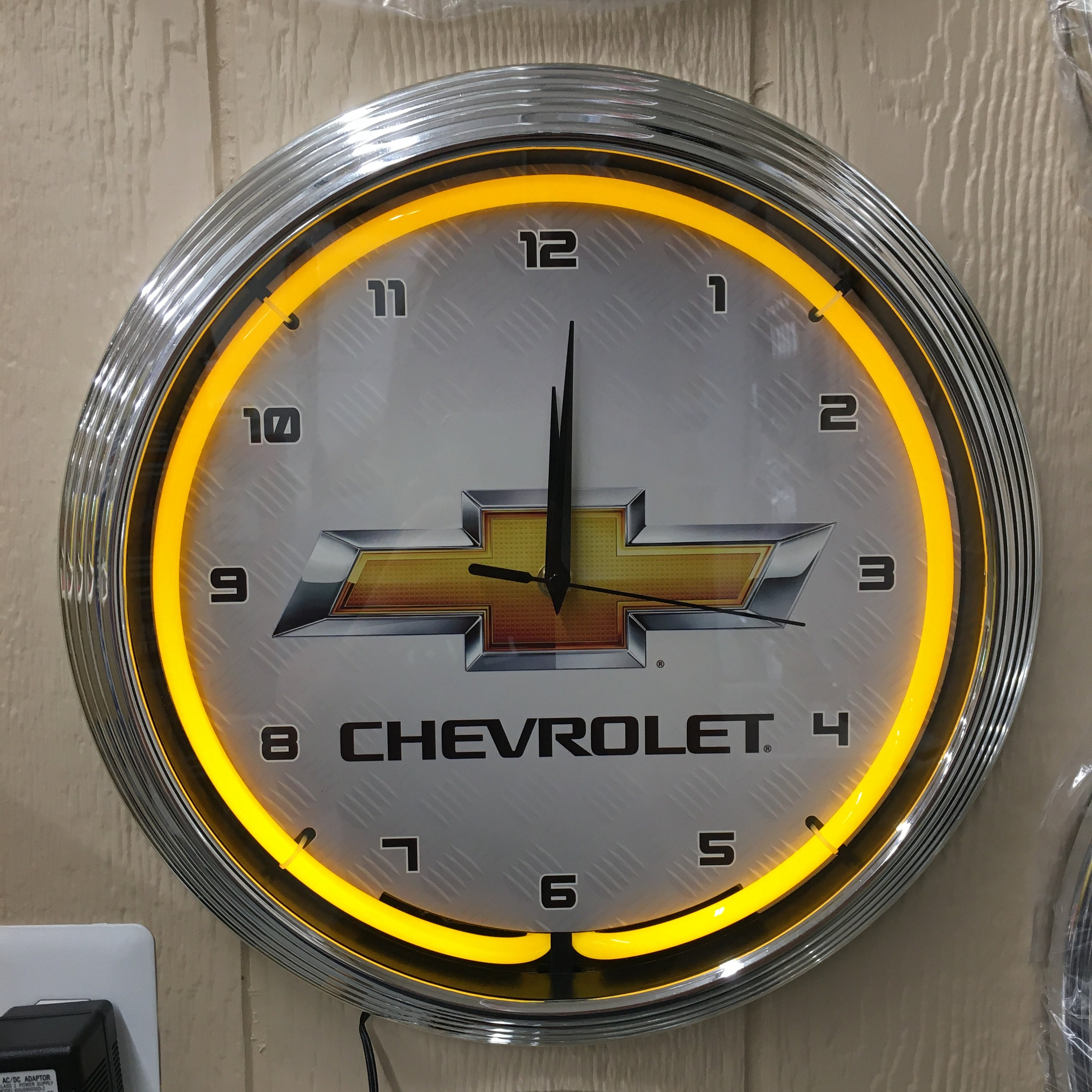 Chevrolet Neon Clock 15 / Neon Clocks / Neons / Garage Etsy