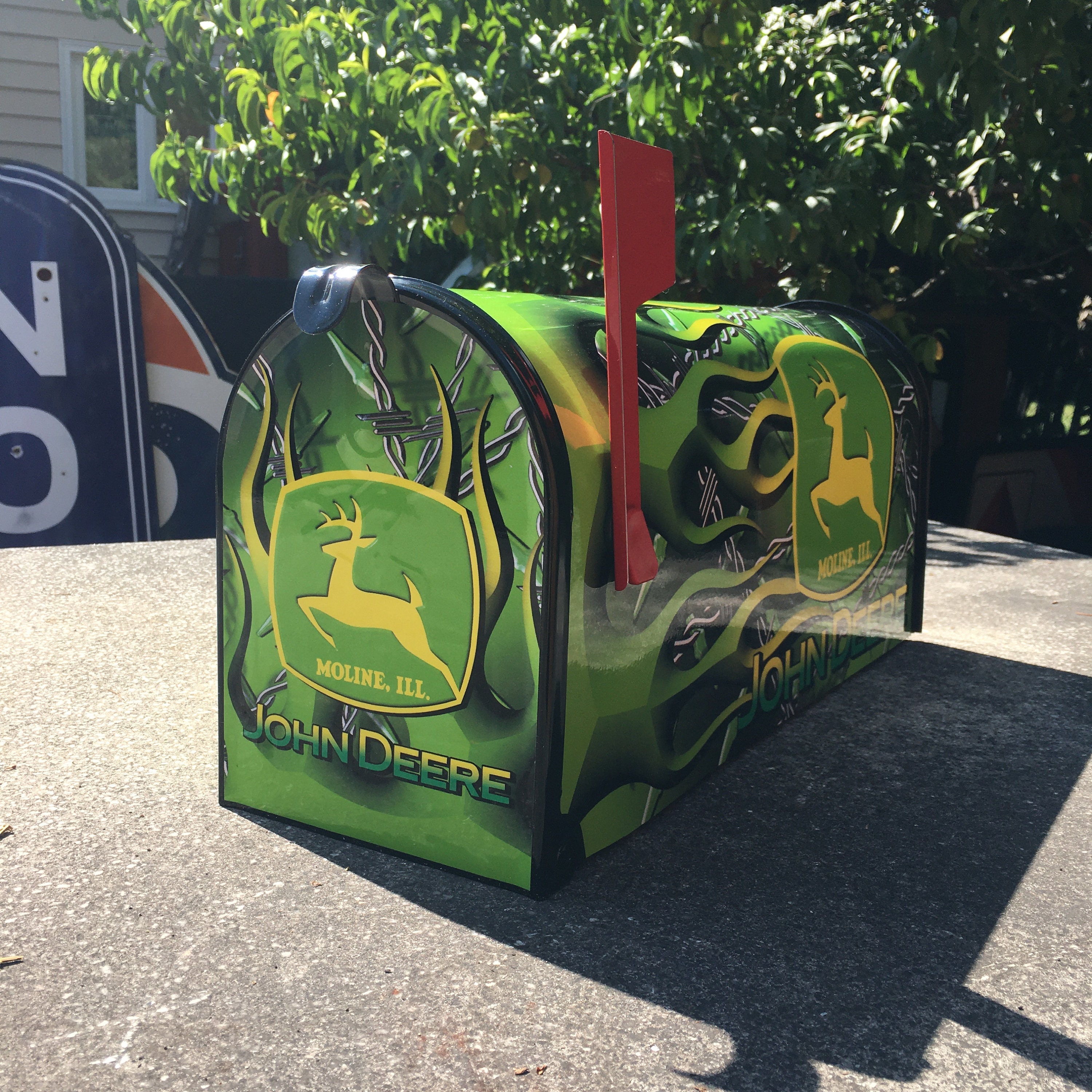 Mailbox / Tractor Mailbox / Custom Mailbox / Housewarming Etsy