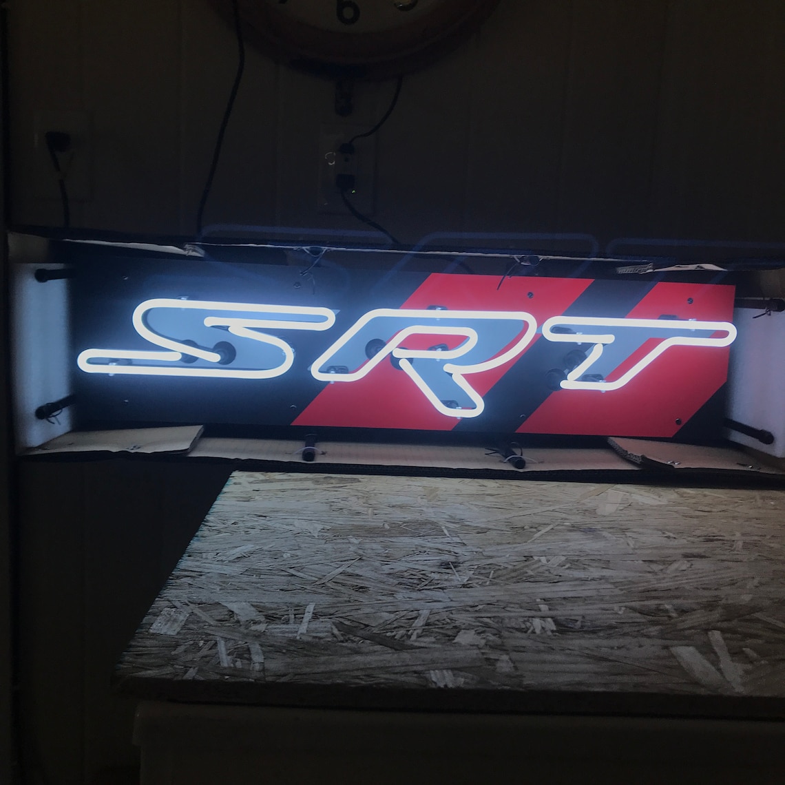 Dodge SRT Neon Sign / Dodge SRT Sign / Dodge Neon Signs / Etsy