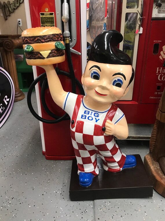 Big Boy Statue / 43 Big Boy Statue / Fiberglass Big Boy Etsy