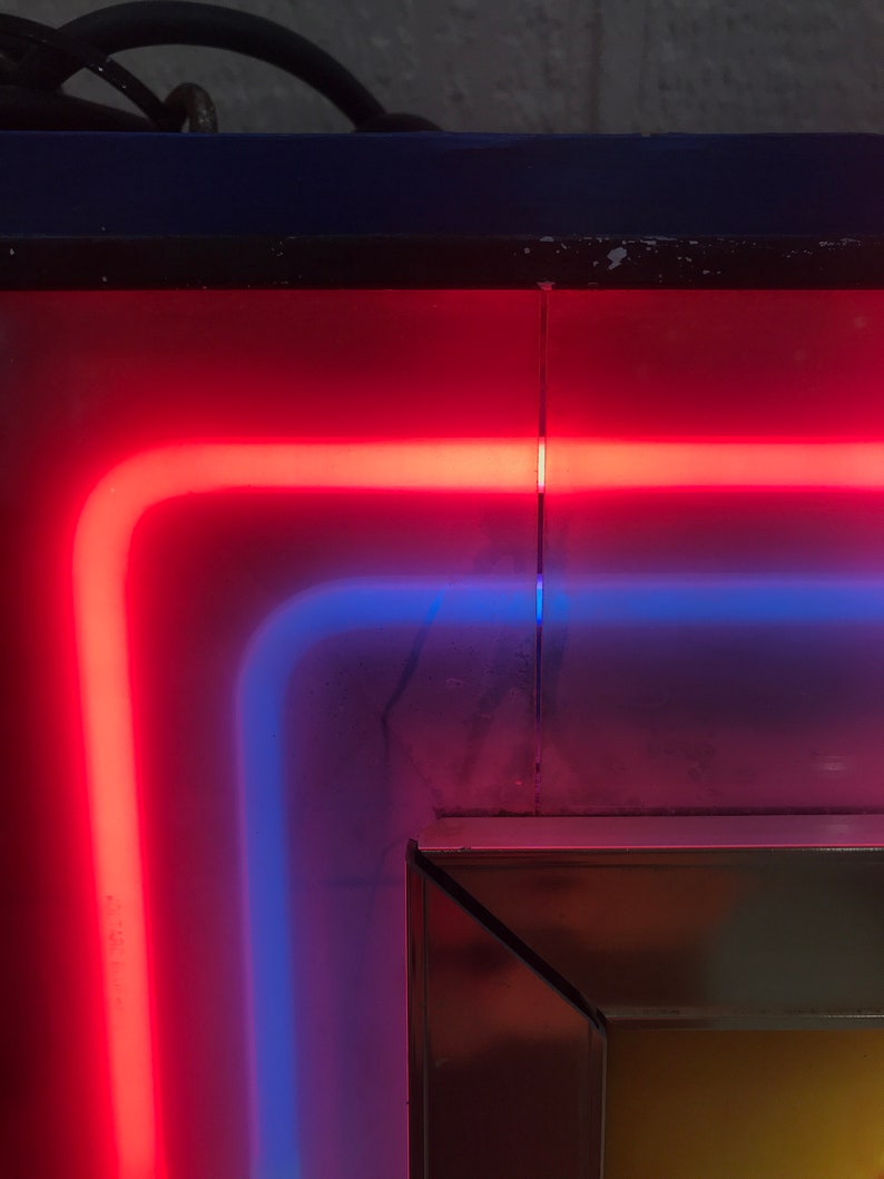 Original Vintage Video Marquee Neon Display Board / Original Etsy
