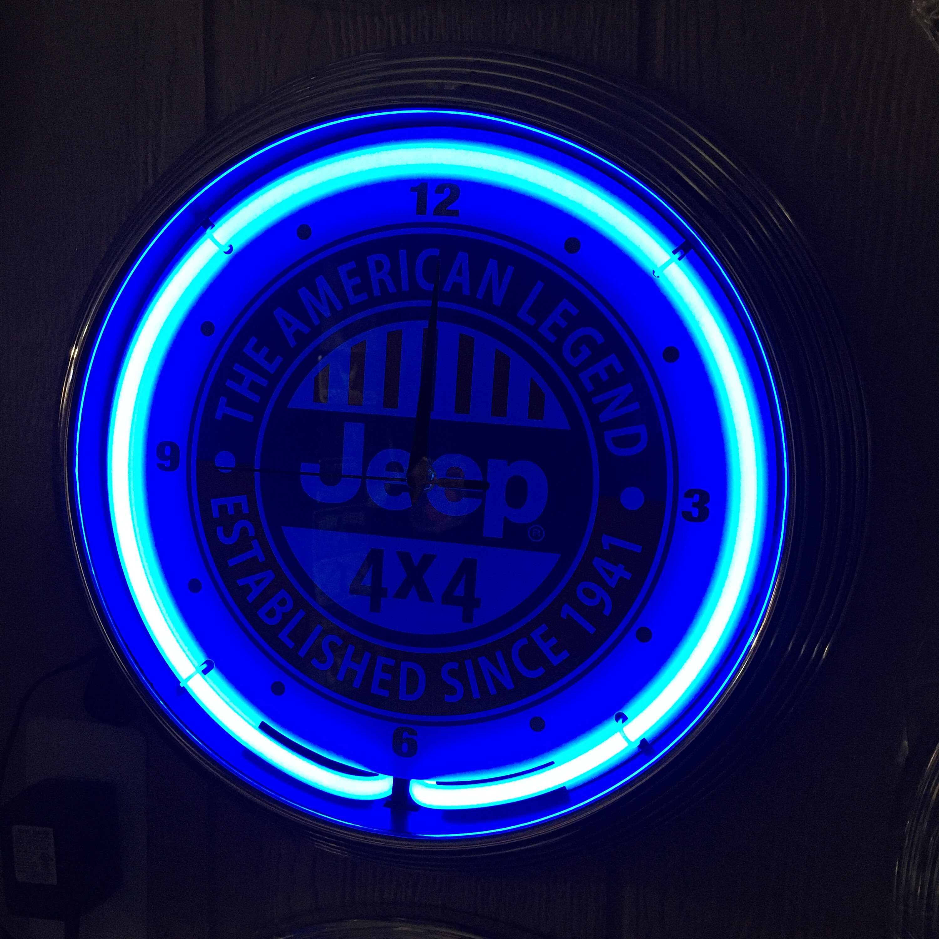 Jeep Signs / Neon Clock 15 x 15 / Jeep Neon Clock Etsy