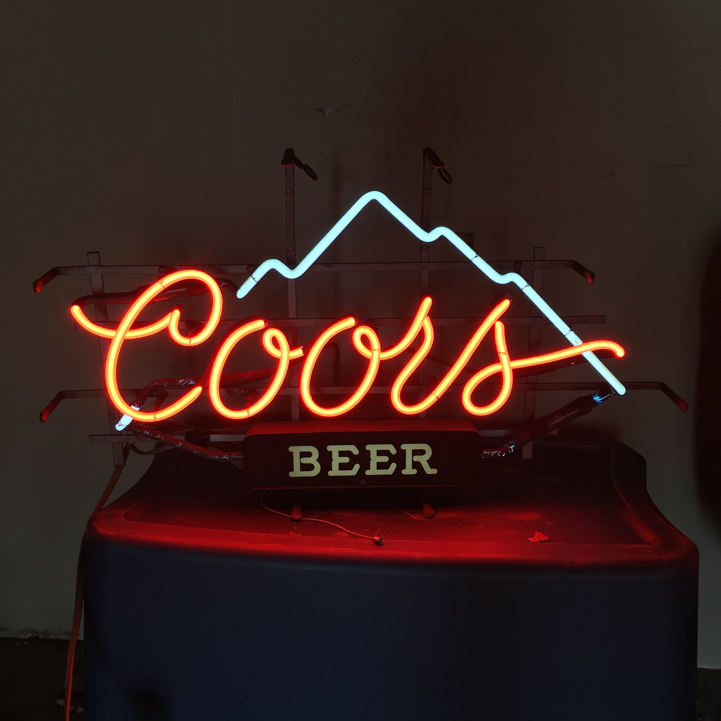 Original Vintage Coors Beer Neon Sign / Coors Neon Beer Signs Etsy