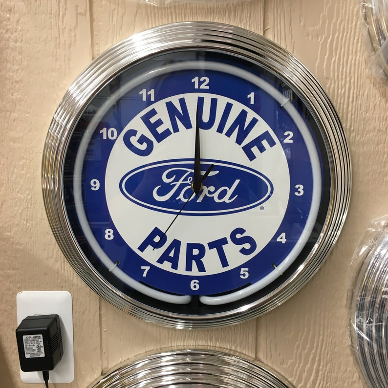 Horloges au néon / Ford Neon Clock / Panneaux de garage pour Etsy