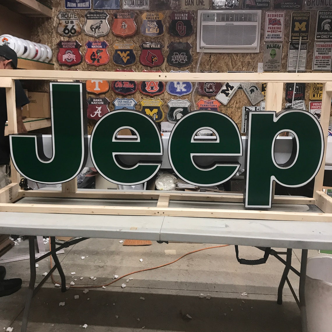 Jeep Channel Letter Dealer Sign / Jeep Signs / LED Signs / LED Etsy