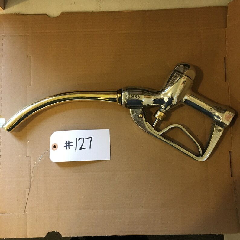 Gas Pump Nozzle 127 / Vintage Gas Pump Nozzles / Original Gas Etsy