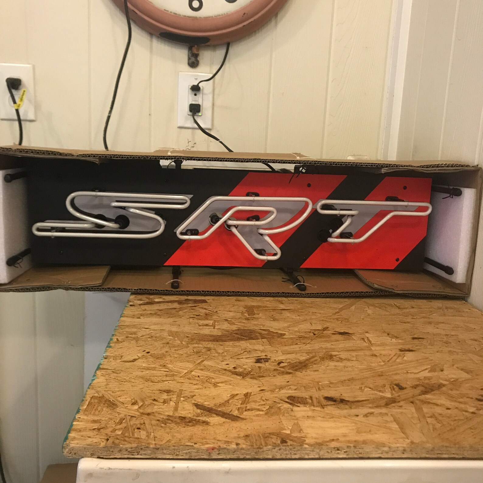Dodge SRT Neon Sign / Dodge SRT Sign / Dodge Neon Signs / Etsy