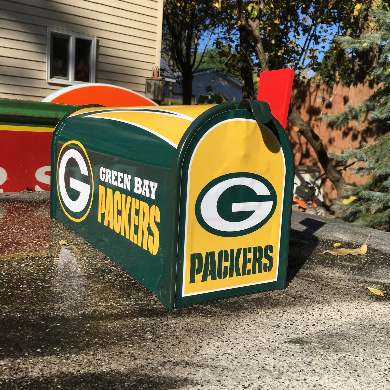 Mailbox / Football Mailbox / Custom Mailbox / Housewarming Etsy