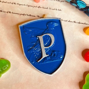Raven Large Prefect Badge/ House Crest Pin/ Housepride/ Cosplay/ Wizarding Accessories/ Book Replica/ Wizarding Gift/ Intelligent House Prop