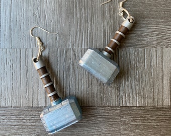 mjolnir earrings