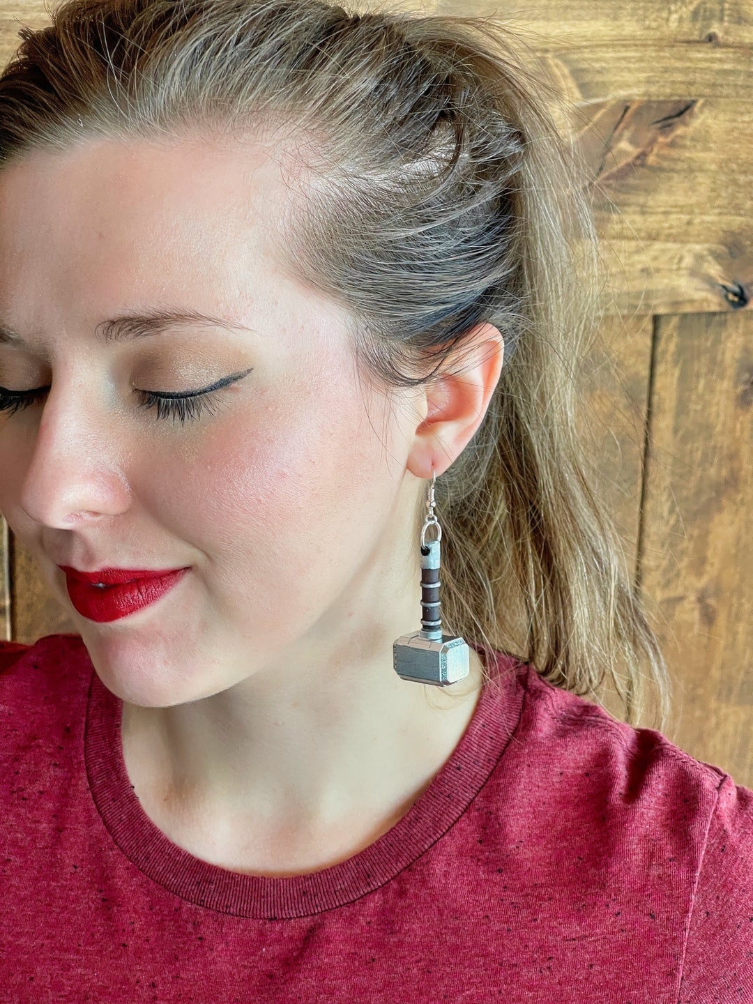 Thor Hammer Earrings/ Norse Mythology/ Superhero Accessories/ Cosplay