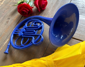 Fully 3D Blue French Horn/ Legen wait for it Dary/ HIMYM/ Proposal Prop