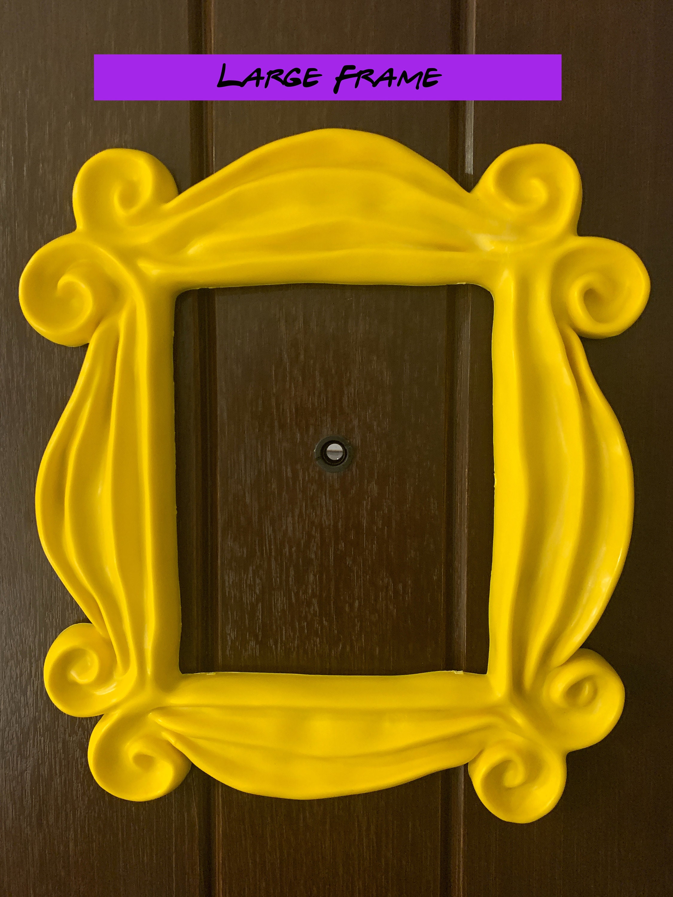 Friends Frame/ Friends Door Frame/ Peephole Yellow Frame/ - Etsy Canada