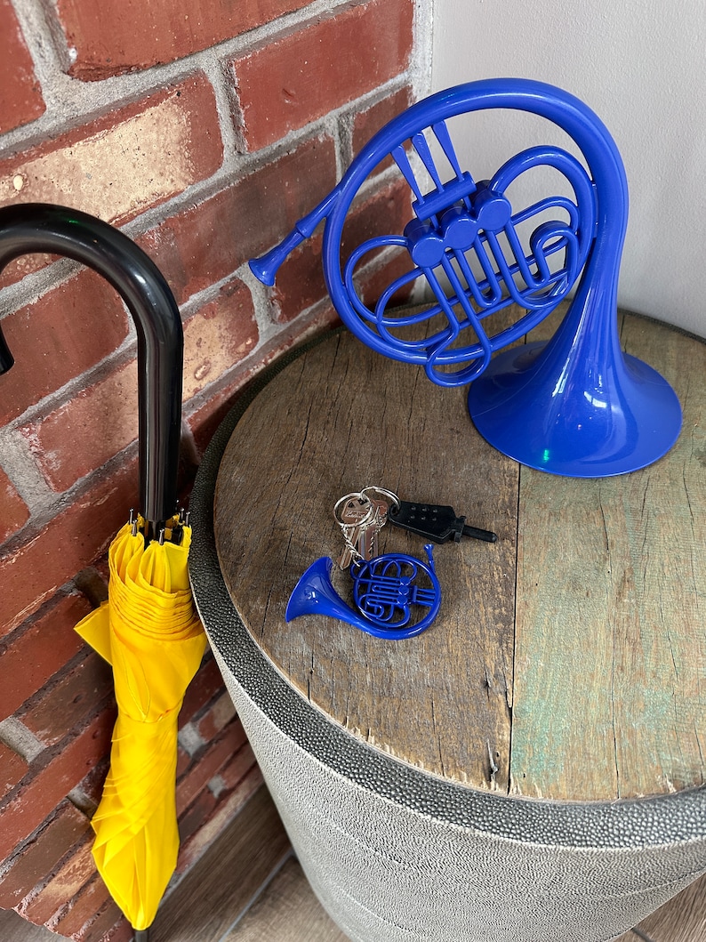 Fully 3D Blue French Horn/ Legen wait for it Dary/ HIMYM/ Proposal Prop image 5