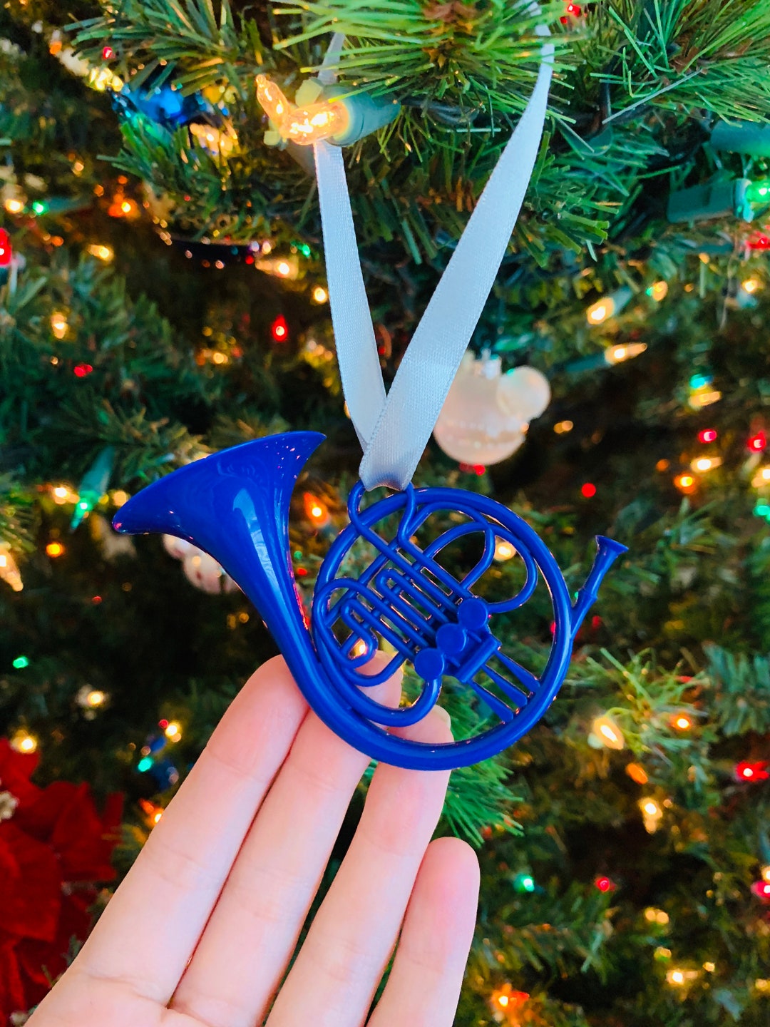 Blue French Horn Christmas Ornament - HIMYM Fandom Tree Decor - Etsy