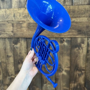 Fully 3D Blue French Horn/ Legen wait for it Dary/ HIMYM/ Proposal Prop image 2