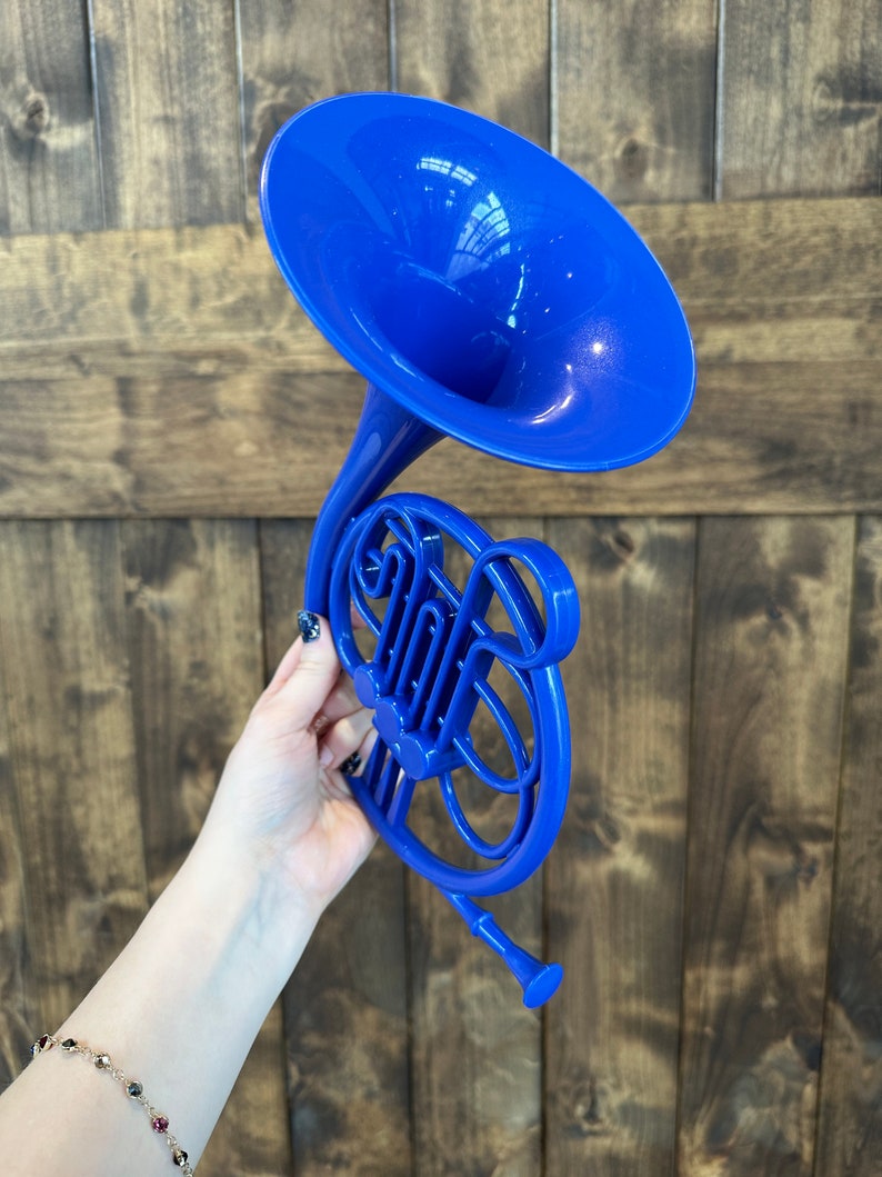 Fully 3D Blue French Horn/ Legen wait for it Dary/ HIMYM/ Proposal Prop image 2