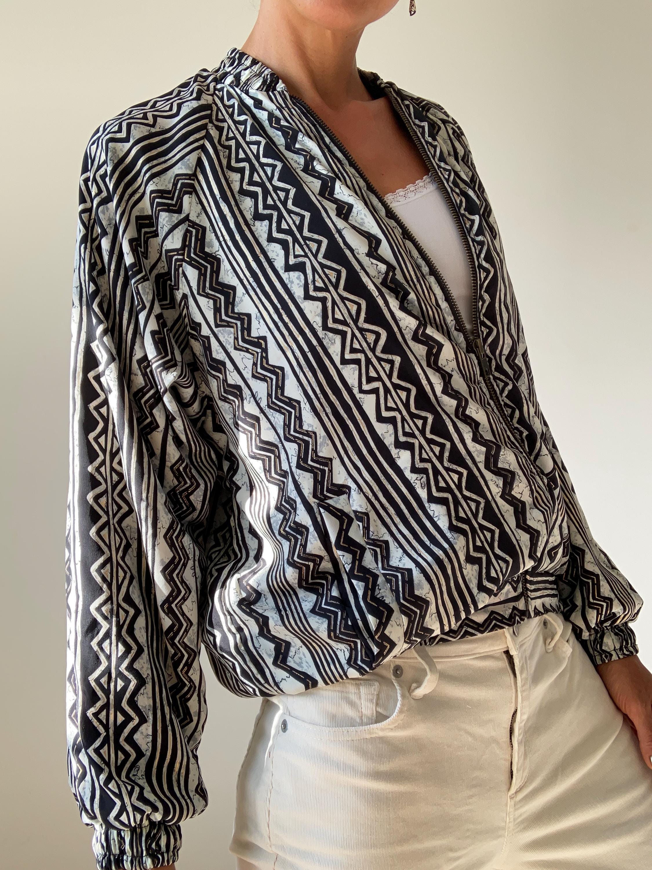 【SATIIIZ】RAVE Cotton Short Bomber Jacket Short bomber jacket | Closed