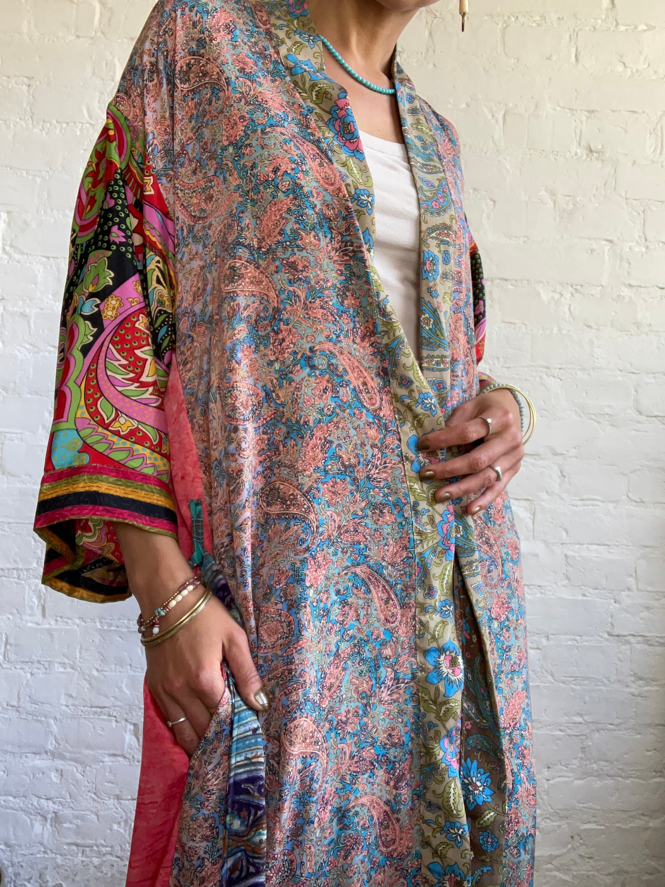 flowy duster coat
