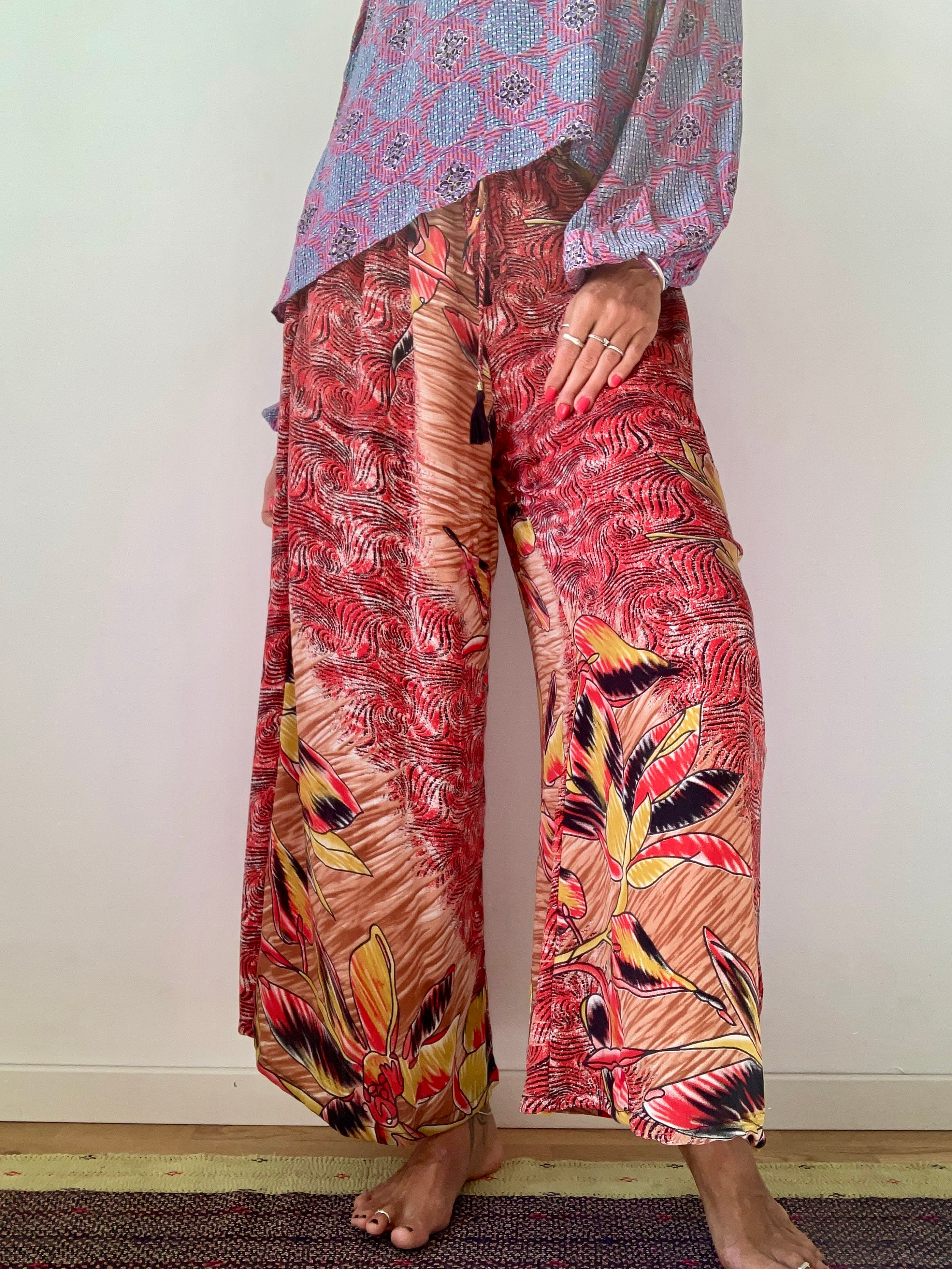 Loose Wide Leg Straight Casual Pants main image 1
