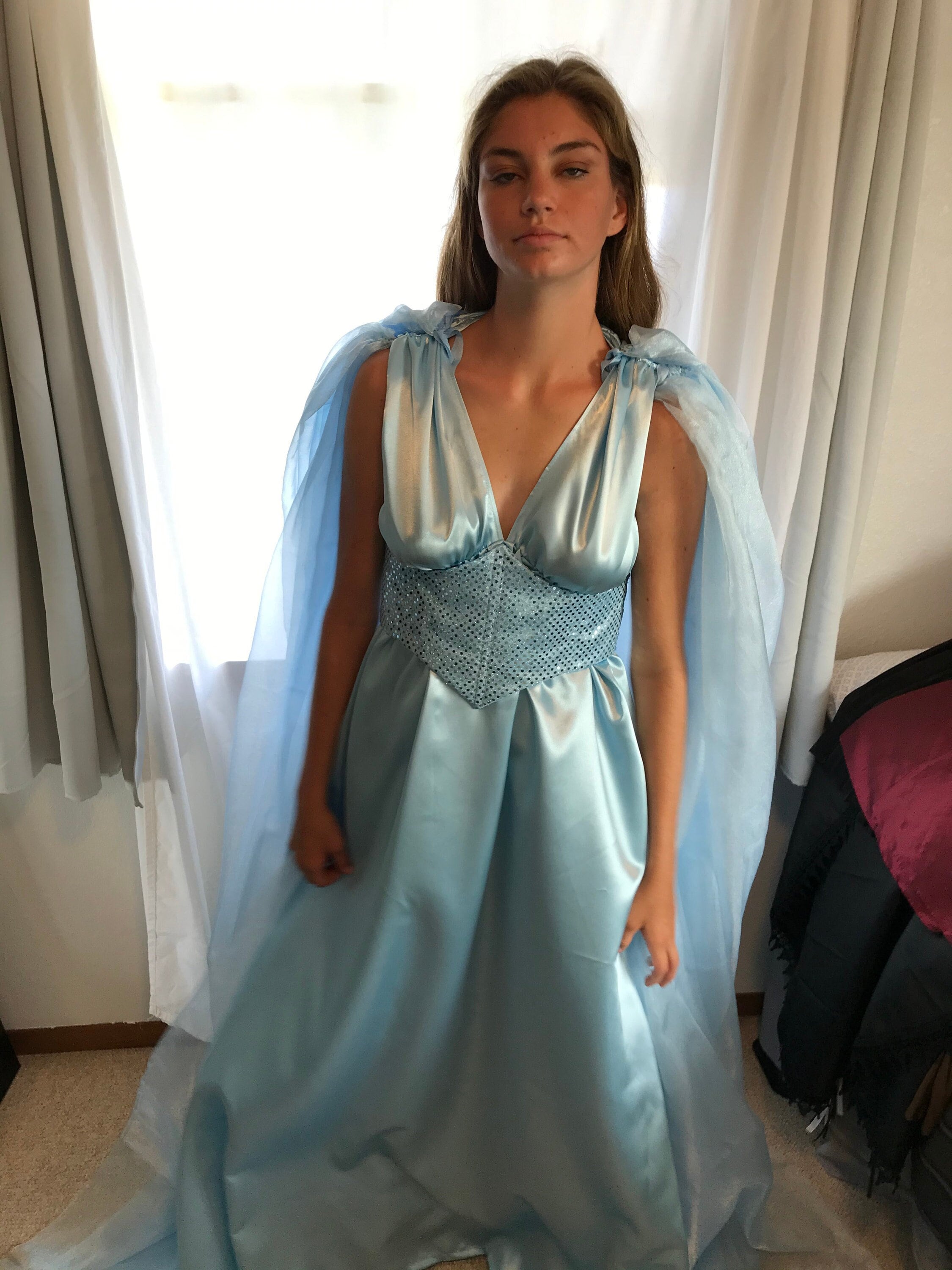 Daenerys Targaryen Blue Dress