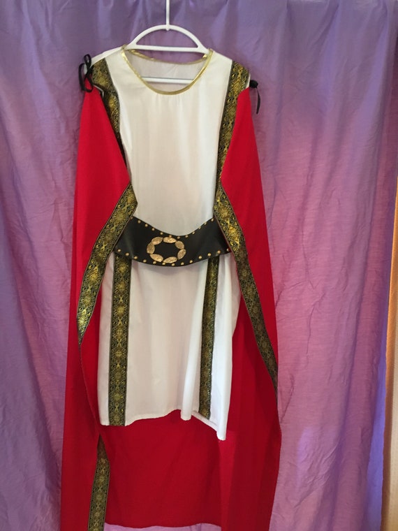 Men S Roman Caesar Gladiator Mark Anthony Costume Size Etsy