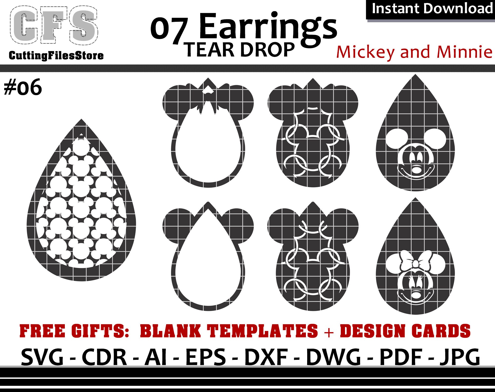 Free Free Disney Earring Svg Free 830 SVG PNG EPS DXF File