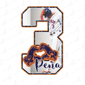 Jeremy Peña Houston 3 - Instant Download - PNG & JPEG