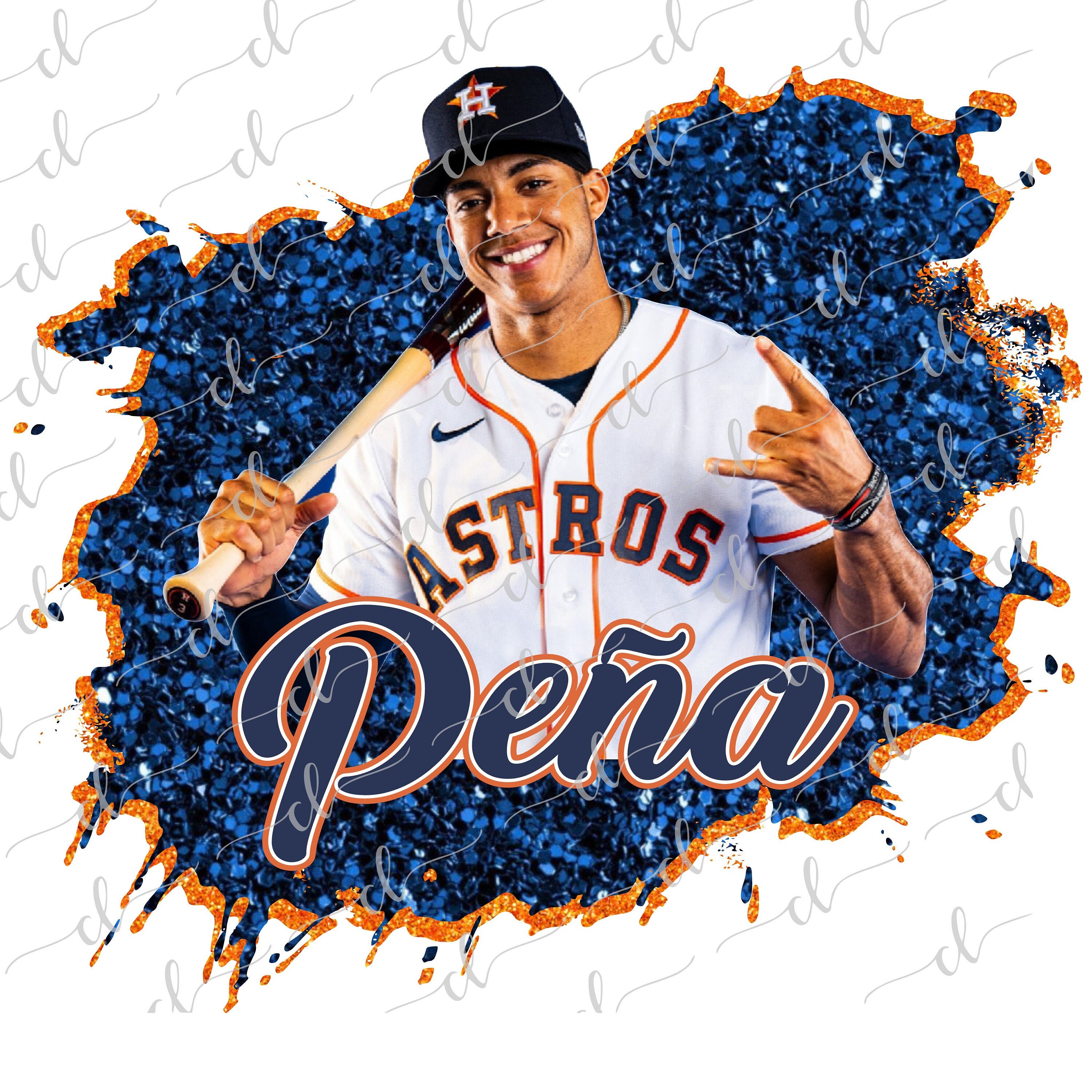 Jeremy Pena (Houston Astros) Print - Swico Auctions