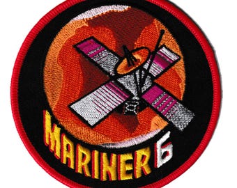 Kellogg's cereal premium Mariner 6 embroidered NASA Mars mission space patch