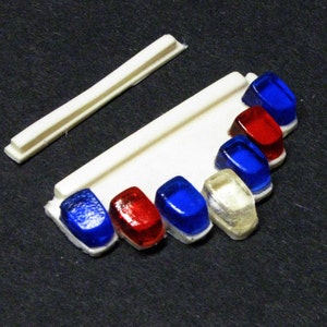 1:25 scale model resin Vector lightbar police