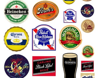 miniature scale model bar beer signs