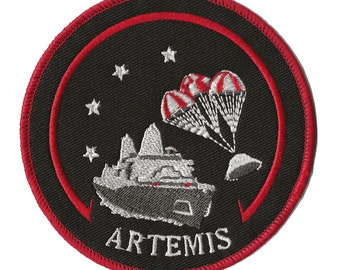 NASA Artemis space program US Navy Recovery force patch