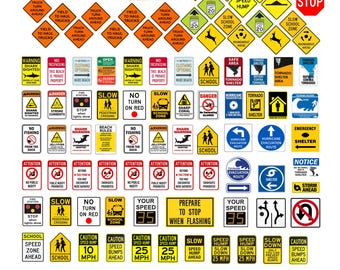 miniature 1:87 HO scale model street name traffic beach storm signs