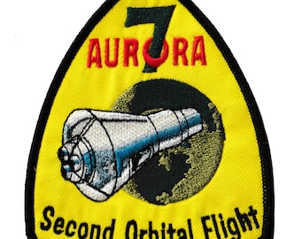 Kellogg's cereal premium Mercury Aurora 7 embroidered NASA space patch