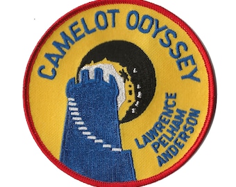 Stowaway To The Moon Apollo mission movie science fiction prop patch