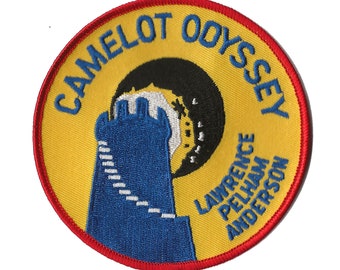 Stowaway To The Moon Apollo mission movie science fiction prop patch