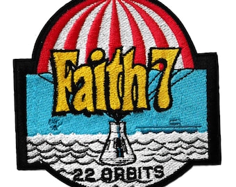 Kellogg's cereal premium Mercury Faith 7 embroidered NASA space patch