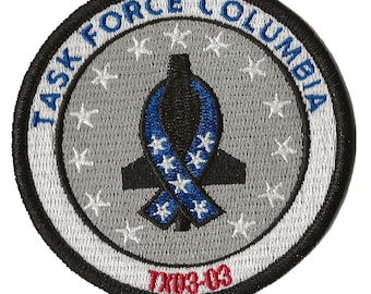 STS-107 Columbia disaster NASA space shuttle forensic recovery patch