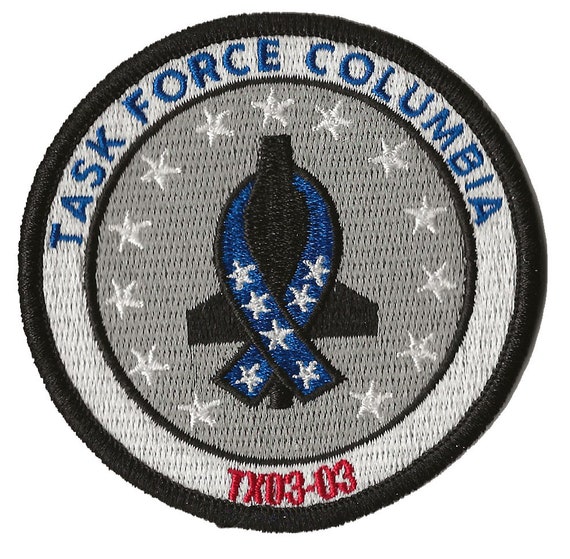 STS-107 Columbia Disaster NASA Space Shuttle Forensic Recovery Patch 