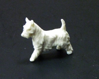 1:25 G scale model resin Schnauzer dog figure