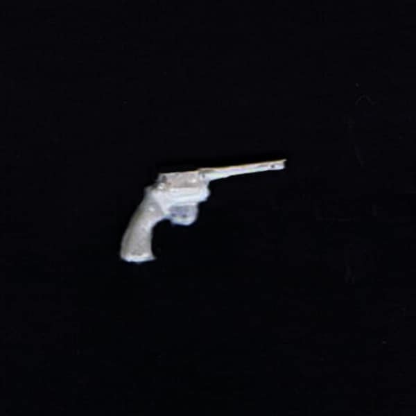 1:25 G scale model resin police revolver handgun