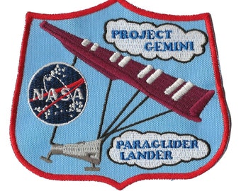 NASA Gemini Paraglider space program reentry patch