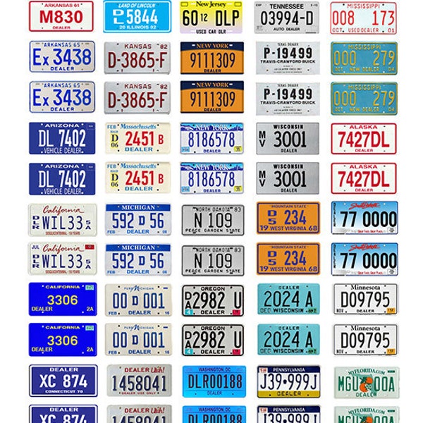 Scale Model License Plate Etsy