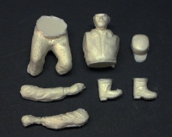 1:25 G scale semi truck driver figure