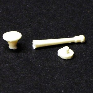 1:25 scale model resin fire truck ambulance semi air horn