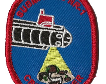 US Navy Submarine NR-1 crewmember nuclear sub patch